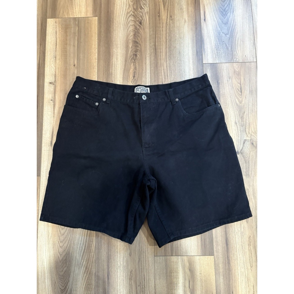 Route 66 Jean Shorts Black Jhorts Sz 40 Men's